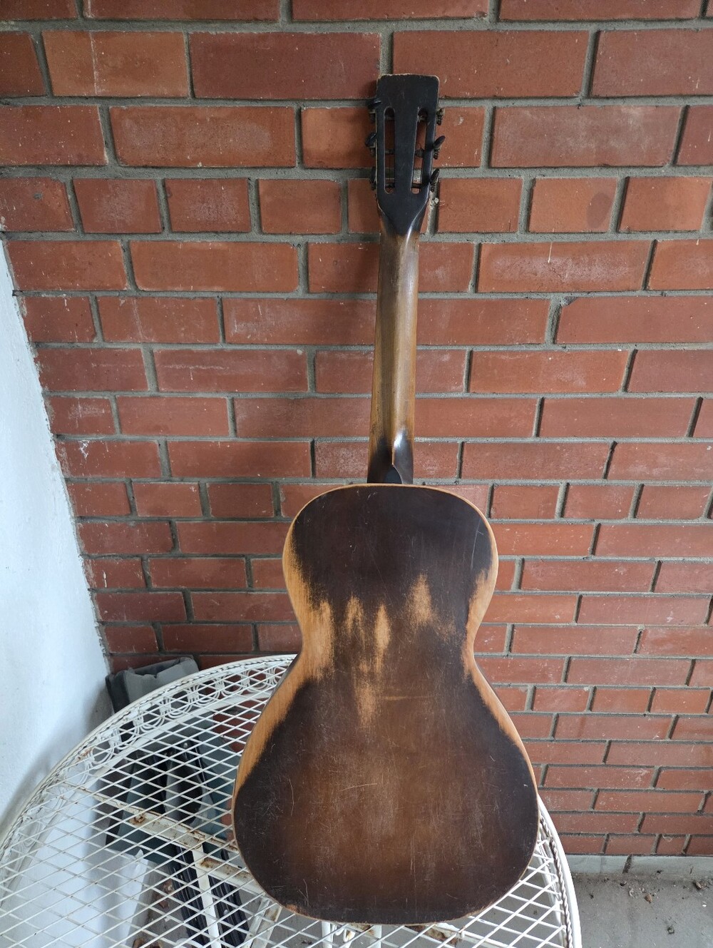 Vintage 1937 Supertone Gene Autry "Round-Up" Parlor Guitar - Rare Stencil - Picture 4 of 11